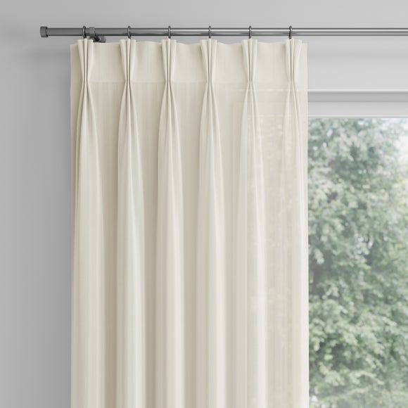 Horton Made to Measure Voile Curtains Natural