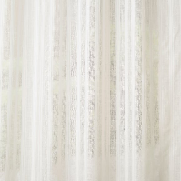 Horton Made to Measure Voile Curtains Natural