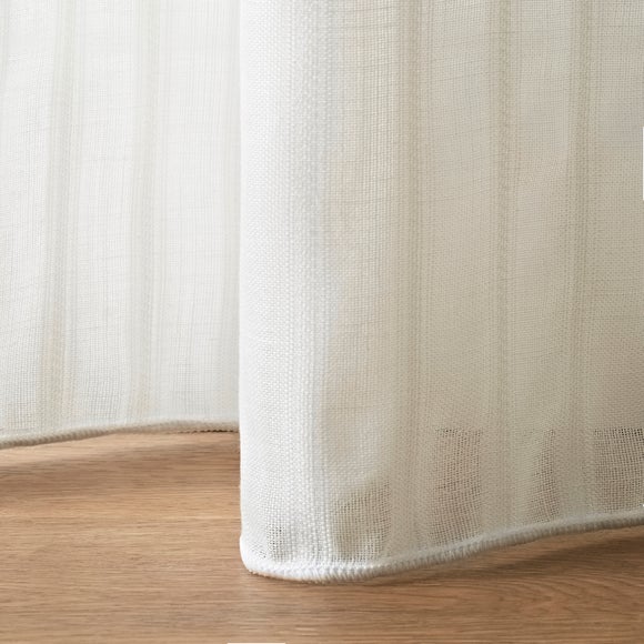 Horton Made to Measure Voile Curtains Natural
