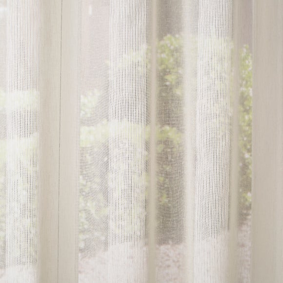 Haddon Made to Measure Voile Curtains Natural