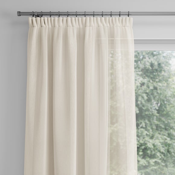 Haddon Made to Measure Voile Curtains Natural