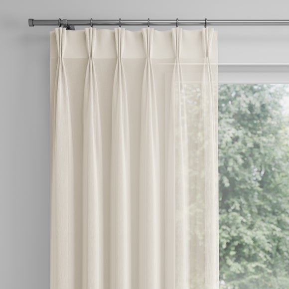Haddon Made to Measure Voile Curtains Natural