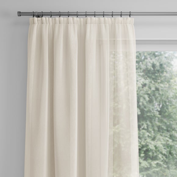 Haddon Made to Measure Voile Curtains Natural