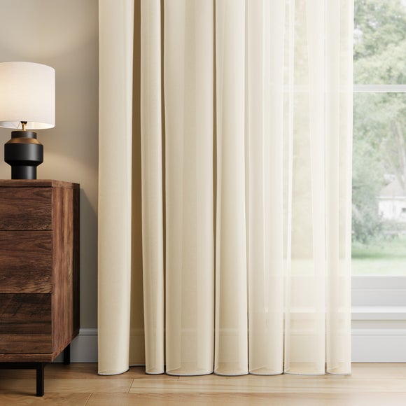 Marquis Made to Measure Voile Curtains Cream