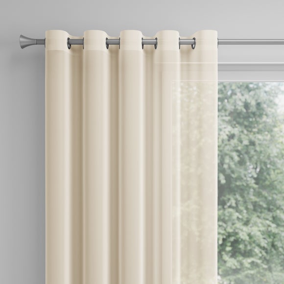Marquis Made to Measure Voile Curtains Cream