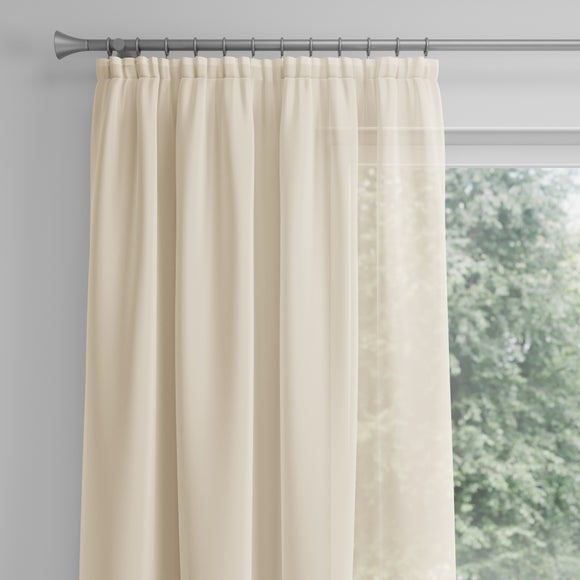 Marquis Made to Measure Voile Curtains Cream