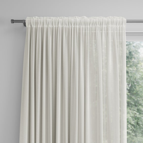 Iona Made to Measure Voile Curtains Natural