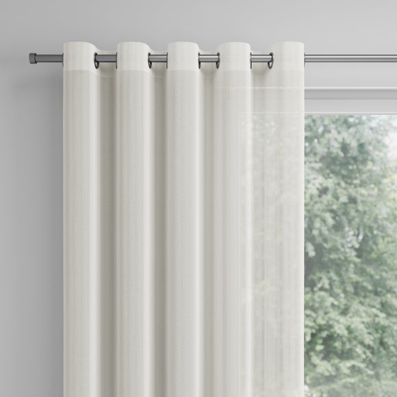 Iona Made to Measure Voile Curtains Natural