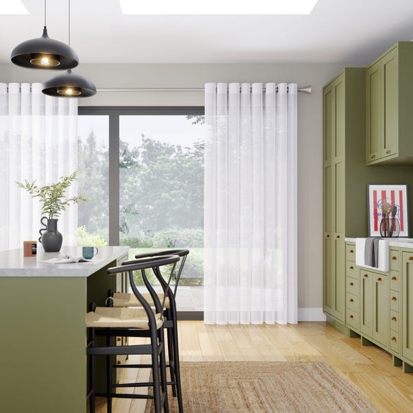 Shimmer Made To Measure Voile Curtains Dunelm Shimmer Made To Measure Voile Curtains Dunelm