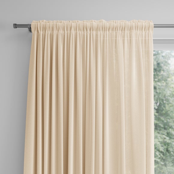 Medina Made to Measure Voile Curtains Natural