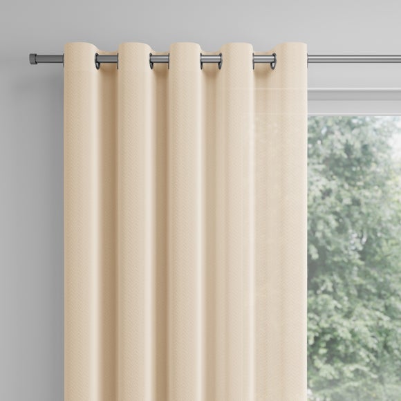 Medina Made to Measure Voile Curtains Natural