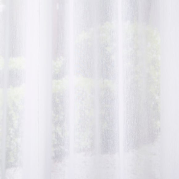 Marquis Made to Measure Voile Curtains White