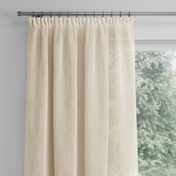 Lyra Made to Measure Voile Curtains Natural