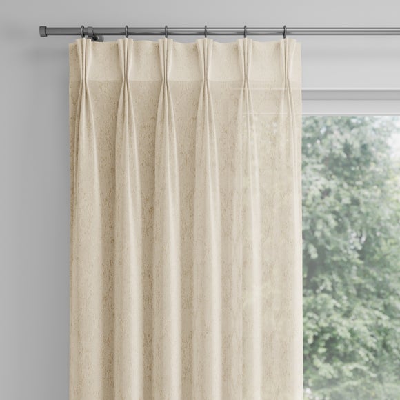 Lyra Made to Measure Voile Curtains Natural