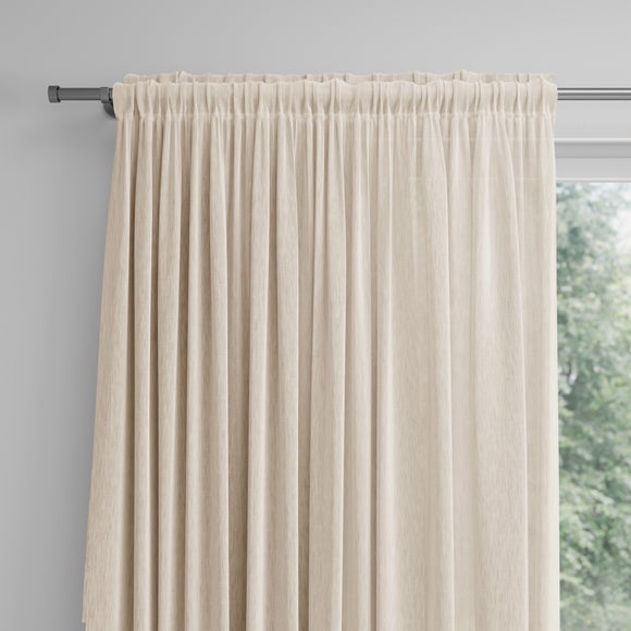 Brae Made to Measure Voile Curtains Natural