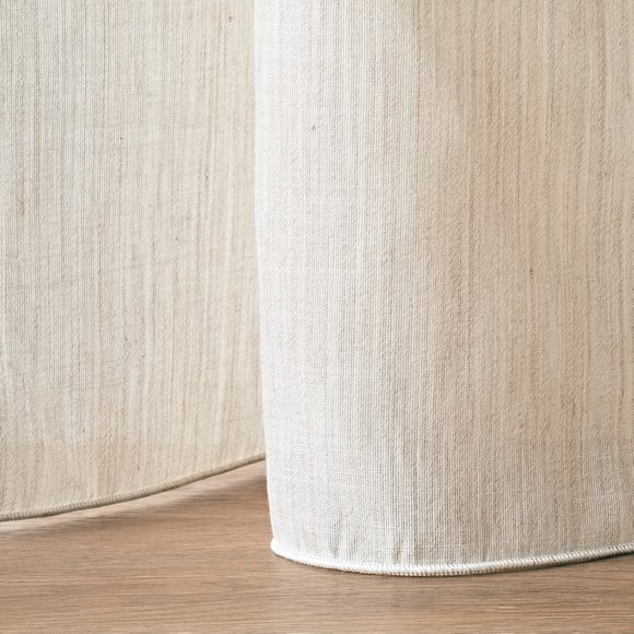 Brae Made to Measure Voile Curtains Natural