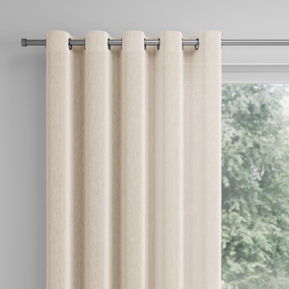 Brae Made to Measure Voile Curtains Natural