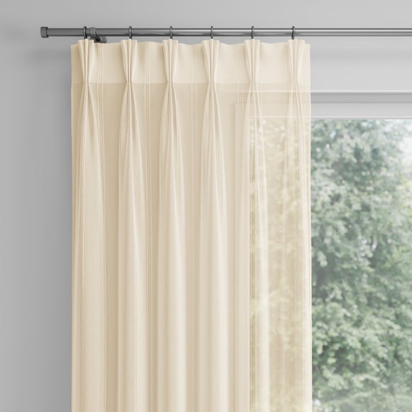 Lola Made to Measure Voile Curtains Cream