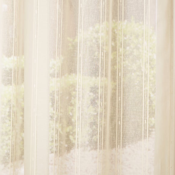 Lola Made to Measure Voile Curtains Cream