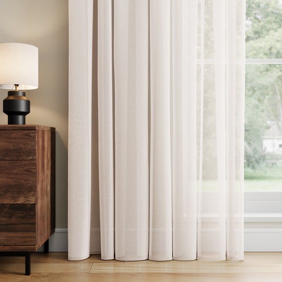 Purity Made to Measure Voile Curtains Natural