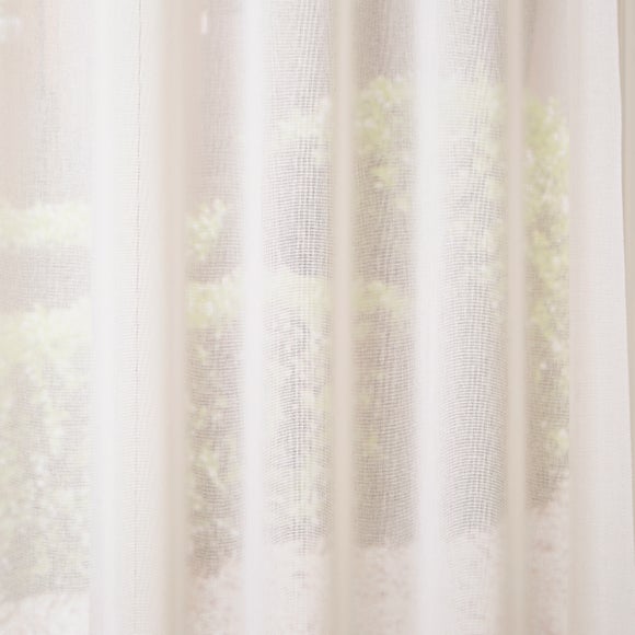 Purity Made to Measure Voile Curtains Natural