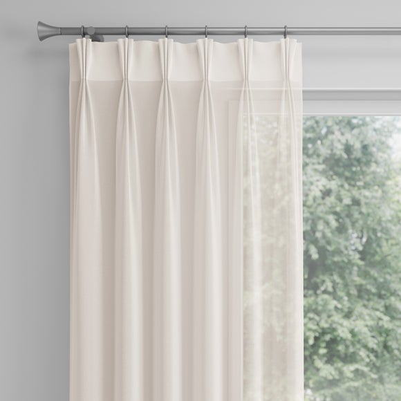 Purity Made to Measure Voile Curtains Natural