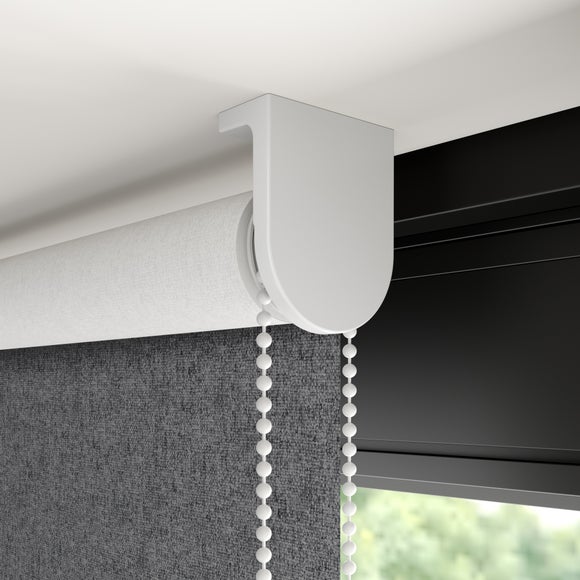 Luna Blackout Made to Measure Roller Blind Luna Charcoal