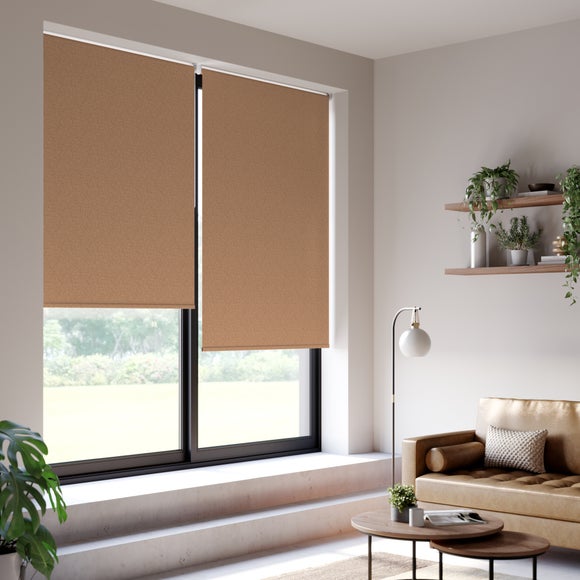 Luna Blackout Made to Measure Roller Blind Luna Camel