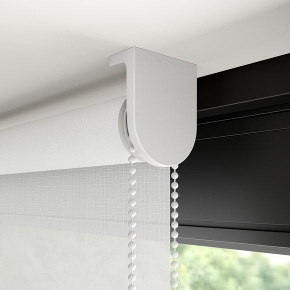 Kendal Sheer Made to Measure Roller Blind Kendal Sheer White