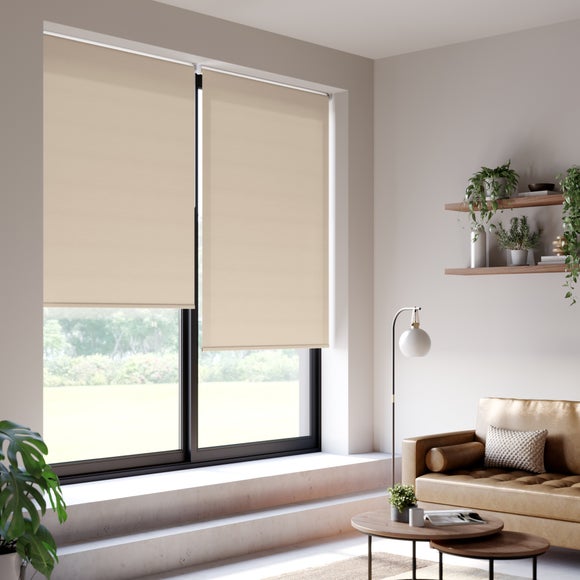 ColourLux Daylight Made to Measure Roller Blind ColourLux Sand
