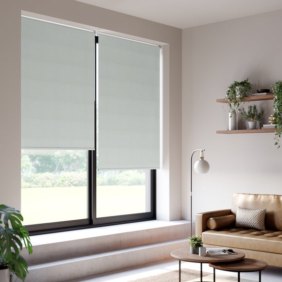 Gloucester Blackout Made to Measure Roller Blind Gloucester Silver