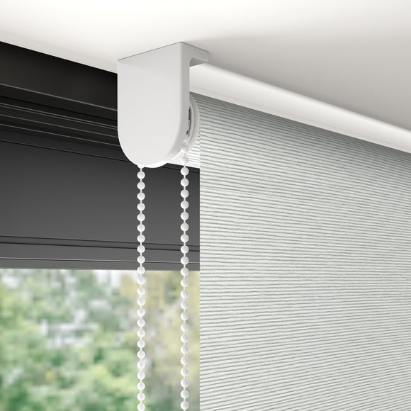 Gloucester Blackout Made to Measure Roller Blind Gloucester Silver