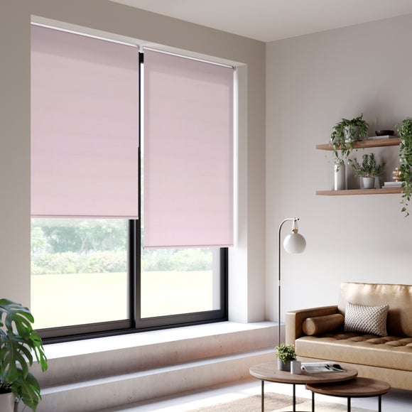ColourLux Daylight Made to Measure Roller Blind ColourLux Blush