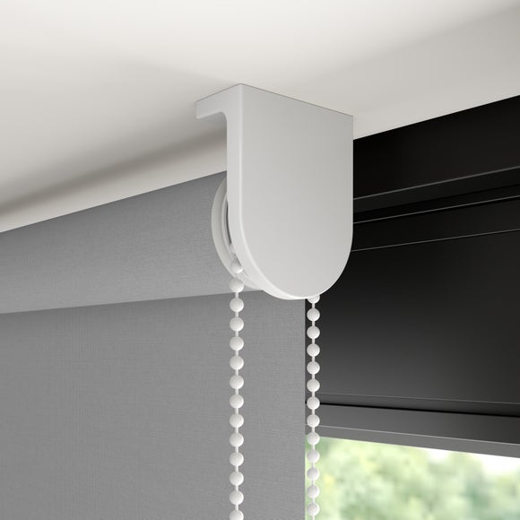 ColourLux Blackout Made to Measure Roller Blind ColourLux Grey
