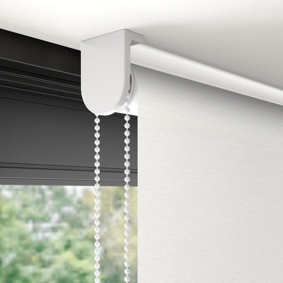 Gloucester Blackout Made to Measure Roller Blind Gloucester White