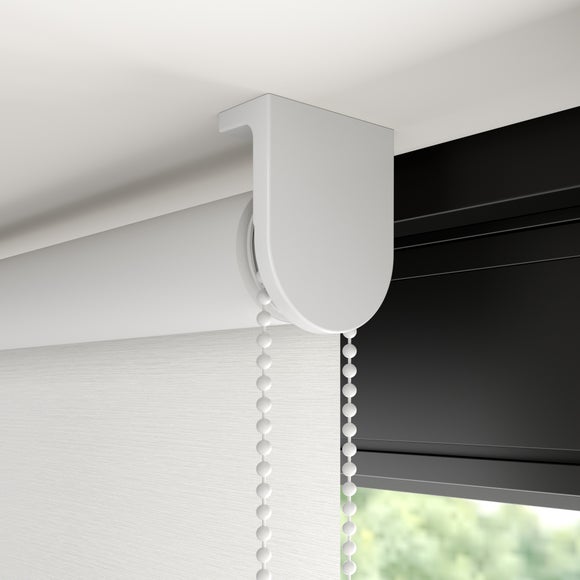 Gloucester Blackout Made to Measure Roller Blind Gloucester White