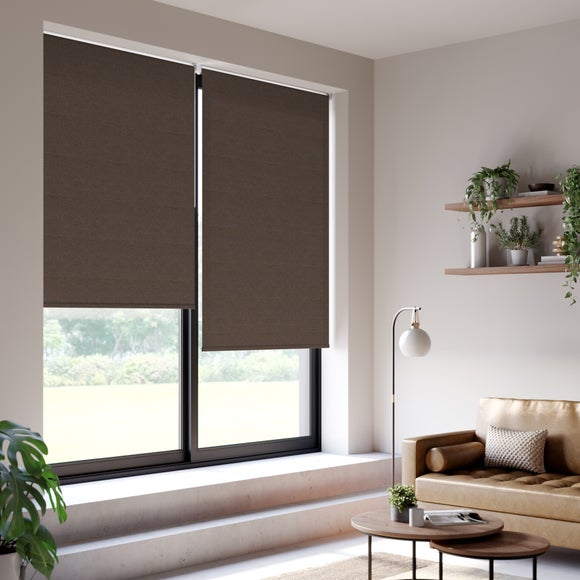 Gloucester Daylight Made to Measure Roller Blind Gloucester Brown
