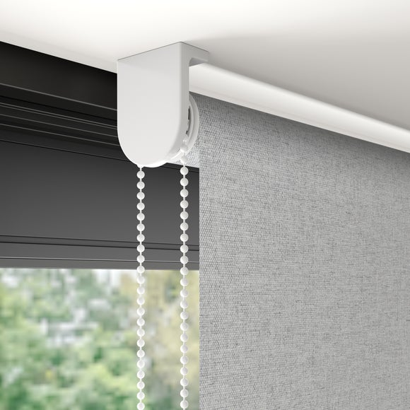 Henley Blackout Made to Measure Roller Blind Henley Silver