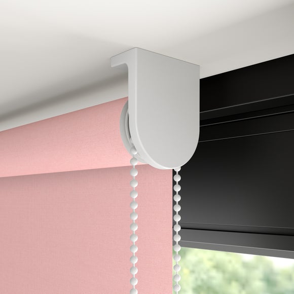 ColourLux Blackout Made to Measure Roller Blind ColourLux Pink
