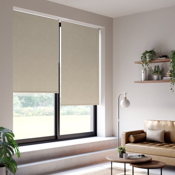 Henley Blackout Made to Measure Roller Blind Henley Ochre