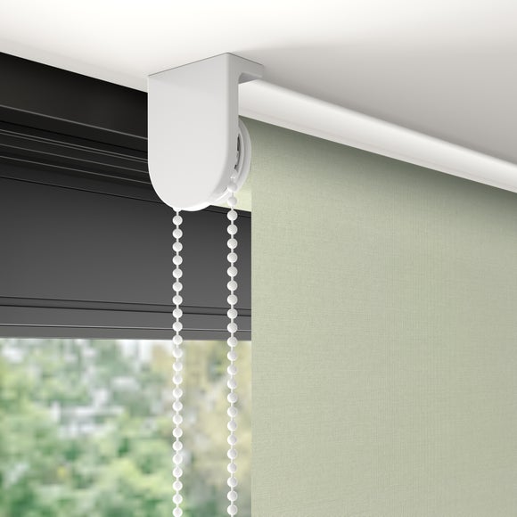 ColourLux Blackout Made to Measure Roller Blind ColourLux Sage