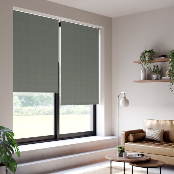 Easy Shade Blackout Made to Measure Roller Blind Easy Shade Graphite