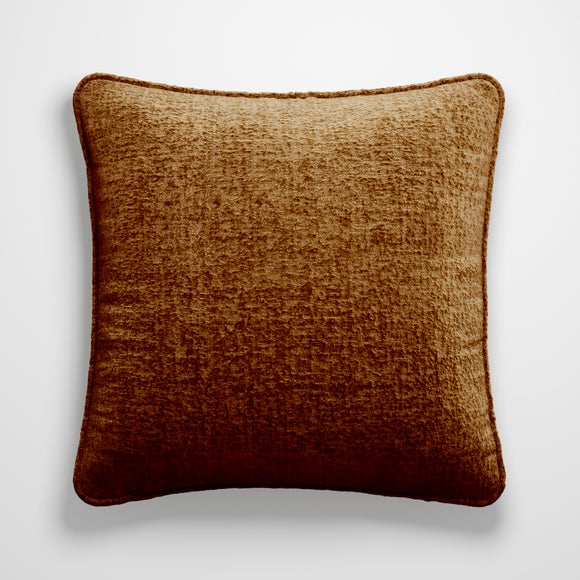 Textured Chenille Made To Measure Cushion Cover Caramel