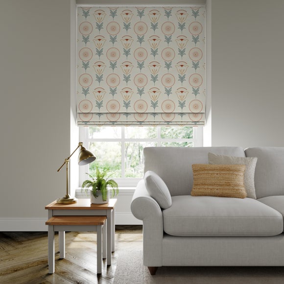 Fiorella Made to Measure Roman Blind Fiorella Teal