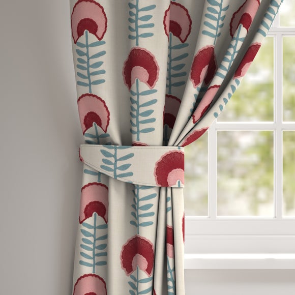 Scandi Floral Made to Order Curtain Tieback