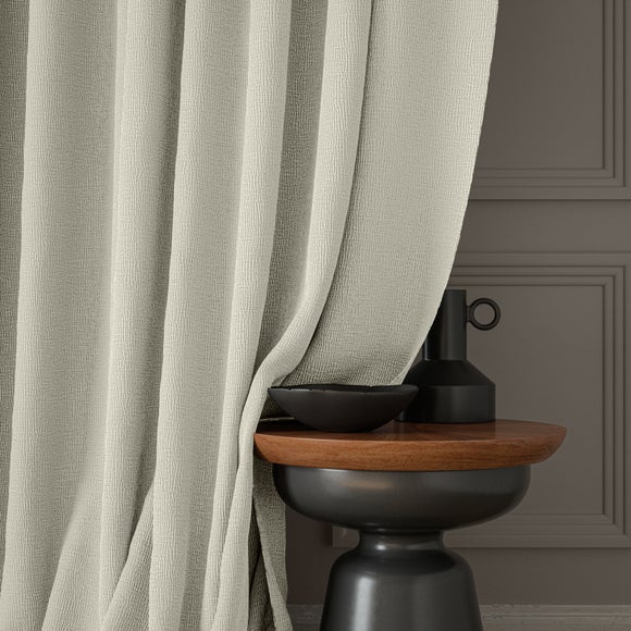 Dimensions Weave Made To Measure Curtains Ivory