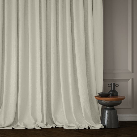 Dimensions Weave Made To Measure Curtains Ivory