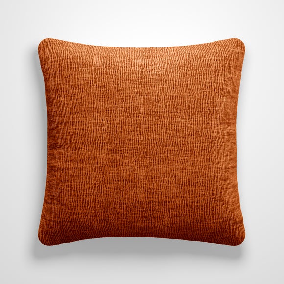 Dimensions Weave Made To Measure Cushion Cover Orange Umber