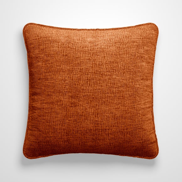 Dimensions Weave Made To Measure Cushion Cover Orange Umber