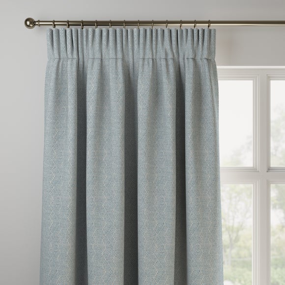 Porto Made to Measure Curtains Porto Blue